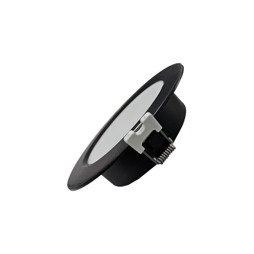 Ugradno LED svetlo CIRCLE, 3 W, 230 V, 4000 K, prečnik 9 cm, crno