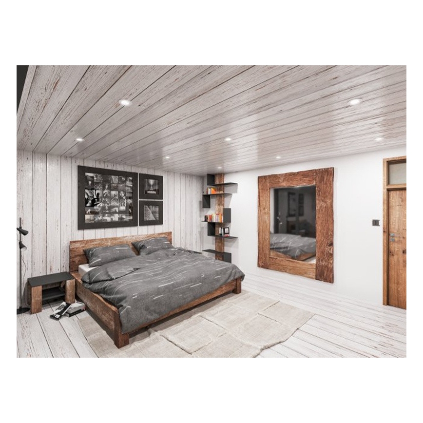 Ugradno LED svetlo LED/6W/230V 3000K, prečnik 8,5 cm, belo