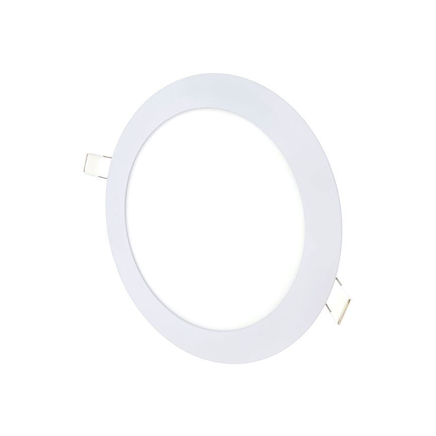 LED ugradna svetiljka QTEC LED/18W/230V 6500K prečnik 22 cm