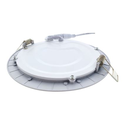 LED ugradna svetiljka QTEC LED/18W/230V 6500K prečnik 22 cm