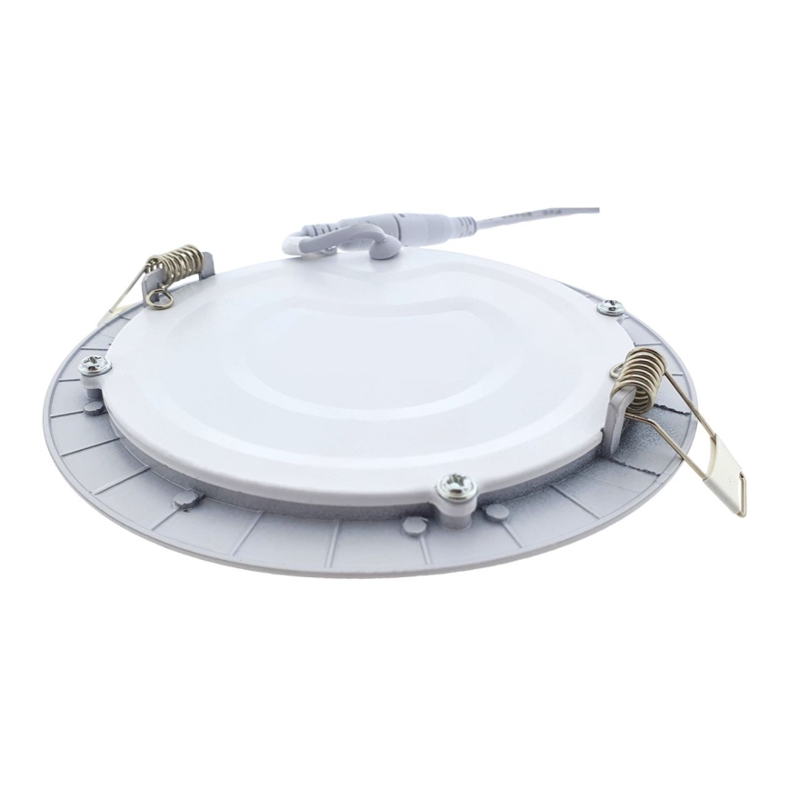 LED ugradna svetiljka QTEC LED/18W/230V 6500K prečnik 22 cm