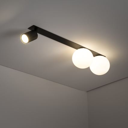 Ugradno reflektorsko svetlo VOX 2xG9/8W/230V + 1xGU10/10W crno