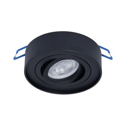Ugradno spot svetlo NUSA 1xGU5,3/MR16/50W/12V okruglo crno