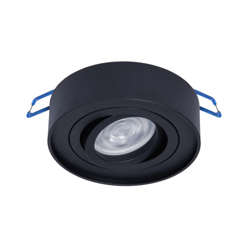 Ugradno spot svetlo NUSA 1xGU5,3/MR16/50W/12V okruglo crno