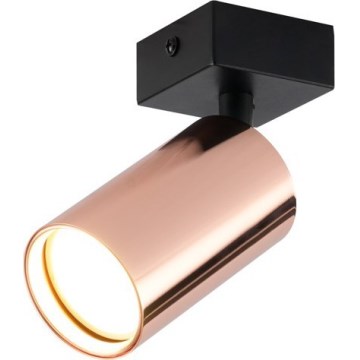 Ugradno spot svetlo PUNTO 1xGU10/9W/230V, ružičasto zlato