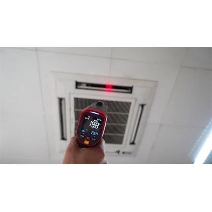 Uni-T UT303D+ - Infracrveni bezkontaktni termometar, napajanje 1x9V 6LR61, do 1300°C