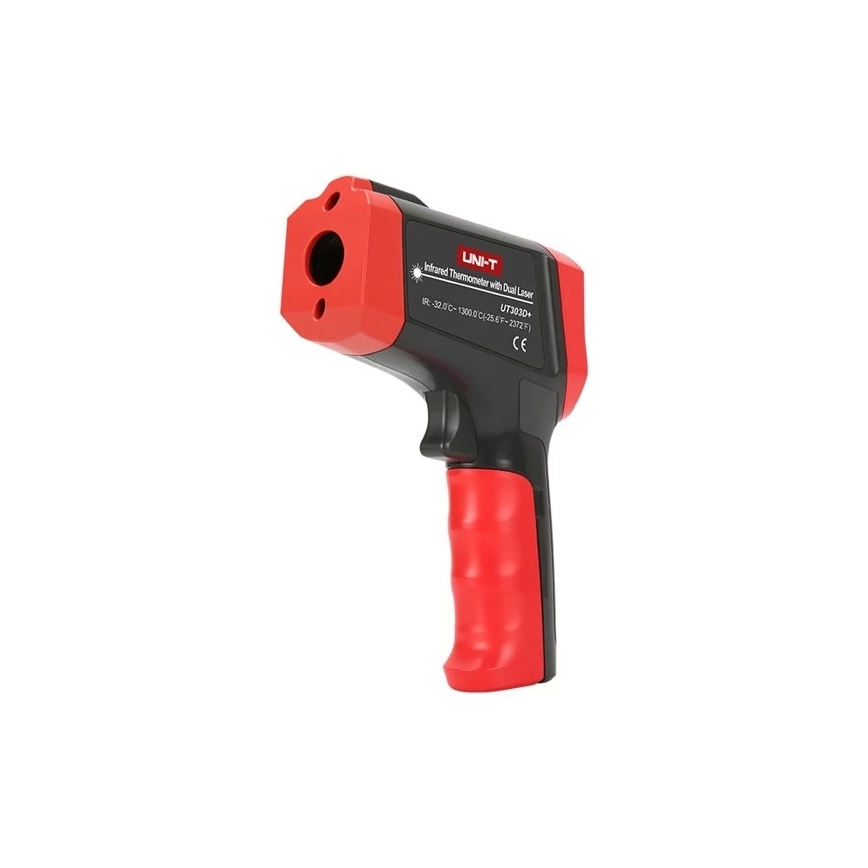 Uni-T UT303D+ - Infracrveni bezkontaktni termometar, napajanje 1x9V 6LR61, do 1300°C