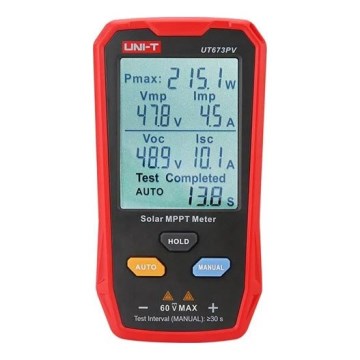 Uni-T UT673PV - solarni multimetar MPPT