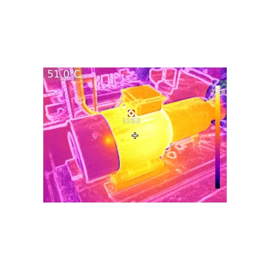 Uni-T UTi720V - Termalna kamera 5200 mAh 640x480 px 3,7V IP54