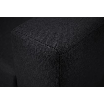 Univerzalna ugaona garnitura sa funkcijom spavanja i prostorom za odlaganje SEVILLA antracit