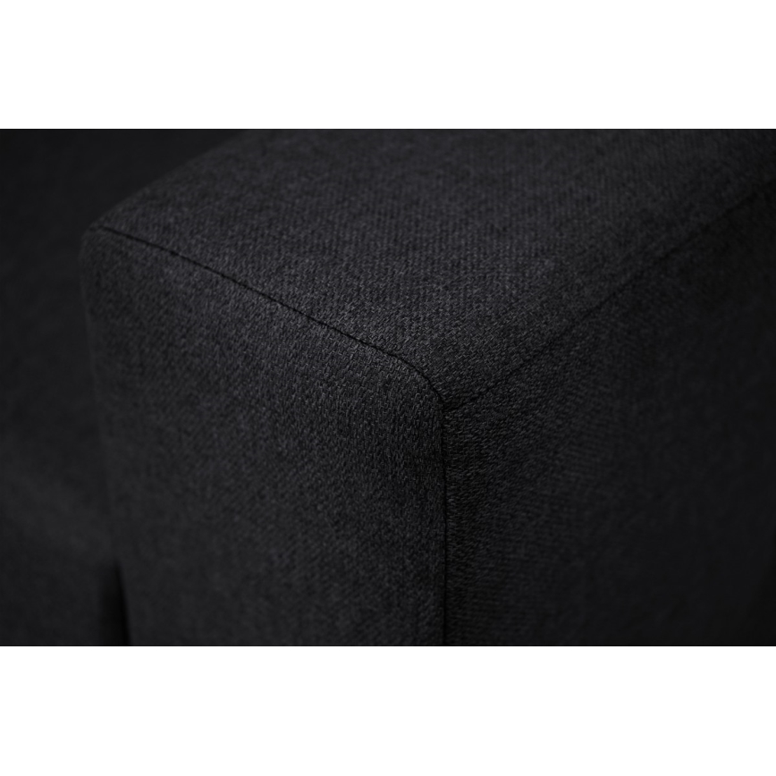 Univerzalna ugaona garnitura sa funkcijom spavanja i prostorom za odlaganje SEVILLA antracit