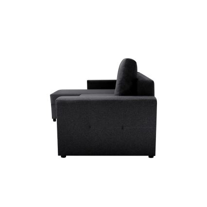 Univerzalna ugaona garnitura sa funkcijom spavanja i prostorom za odlaganje SEVILLA antracit