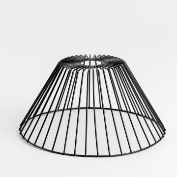 Univerzalni abažur CURITIBA, prečnika 30 cm, crne boje