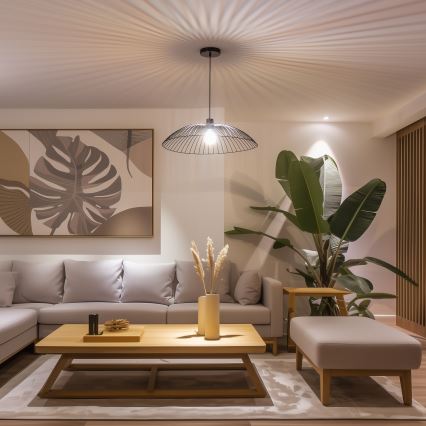 Univerzalni abažur CURITIBA prečnika 60 cm crni