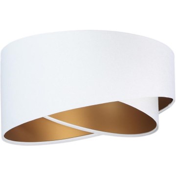 Univerzalni abažur GALAXY E27, prečnika 45 cm, beli/zlatni