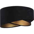 Univerzalni abažur GALAXY E27, prečnika 45 cm, crna/zlatna