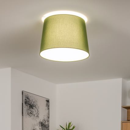 Univerzalni abažur KERIA, prečnik 30 cm, zelene boje