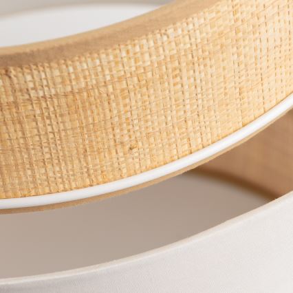 Univerzalni abažur KERIA prečnika 40 cm bež/bela