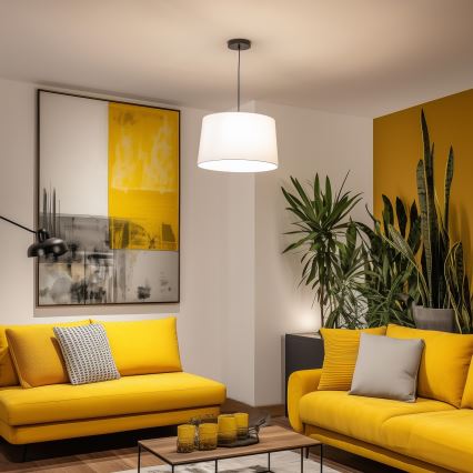 Univerzalni abažur KERIA, prečnika 45 cm, beo