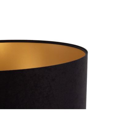 Univerzalni abažur STANDART E27, prečnik 45 cm, crna/zlatna