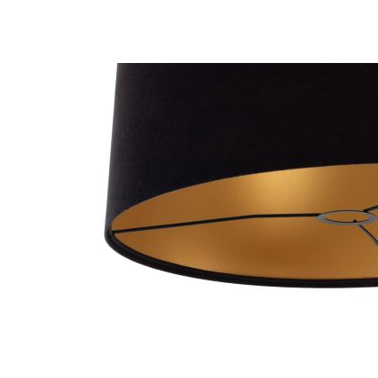 Univerzalni abažur STANDART E27, prečnik 45 cm, crna/zlatna