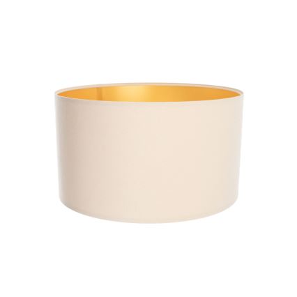 Univerzalni abažur STANDART za E27, prečnika 45 cm, krem/zlatna