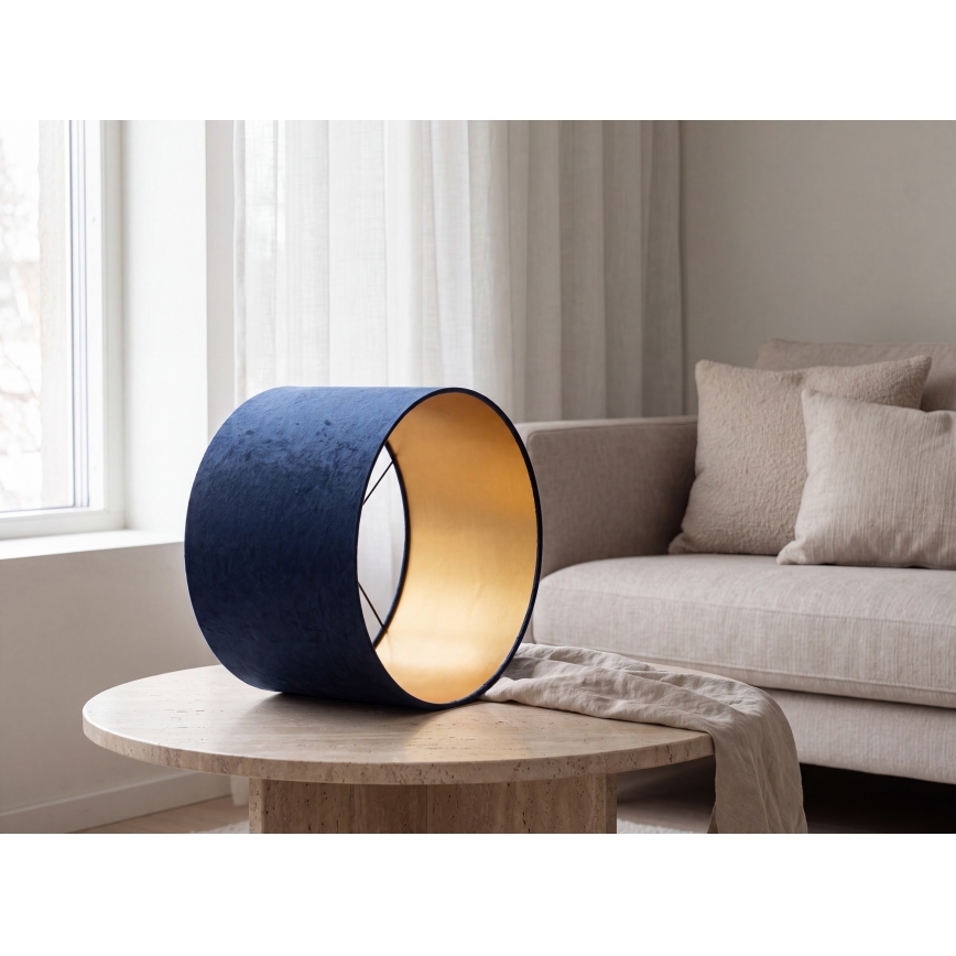 Univerzalni abažur STANDART za E27, Ø 45 cm, plava/zlatna