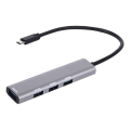 USB-C hub 4 u 1 sa Power Delivery 100W