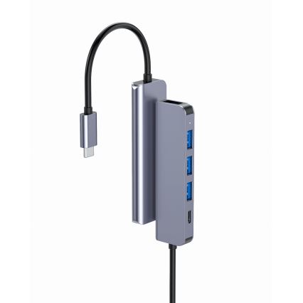 USB-C hub 5 u 1 sa Power Delivery 100 W