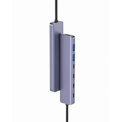 USB-C hub 7 u 1 Power Delivery 100 W