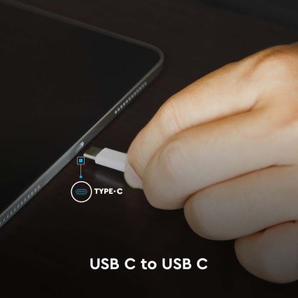 USB-C kabl sa LED displejom 100W 1 m