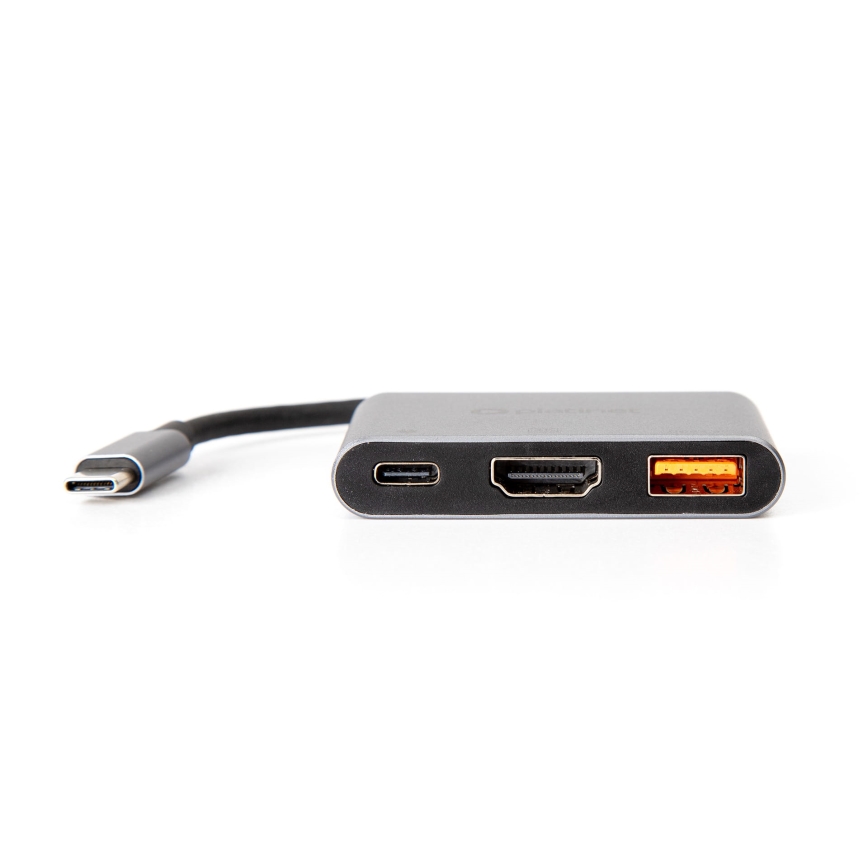 USB hub 3 u 1, 100W, HDMI 4K