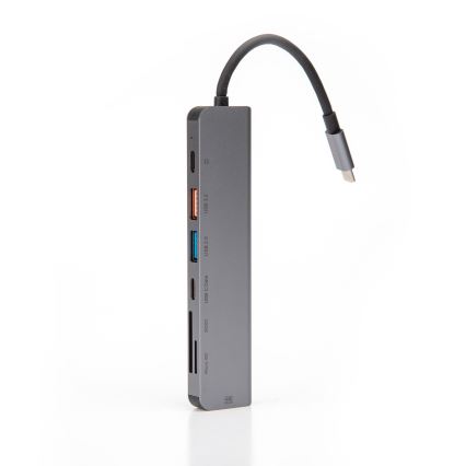 USB hub 7u1 sa Power Delivery 100 W i HDMI 4K