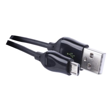 USB kabl USB 2.0, A konektor / micro‑B USB konektor, crne boje