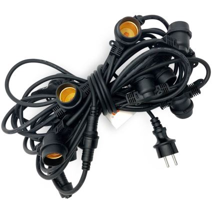 Vanišnja dekorativna girlanda MIMOSA 10xE27/1,3W/230V IP44 10 m