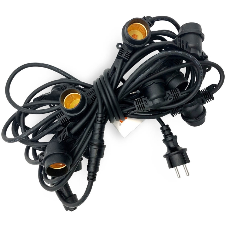 Vanišnja dekorativna girlanda MIMOSA 10xE27/1,3W/230V IP44 10 m