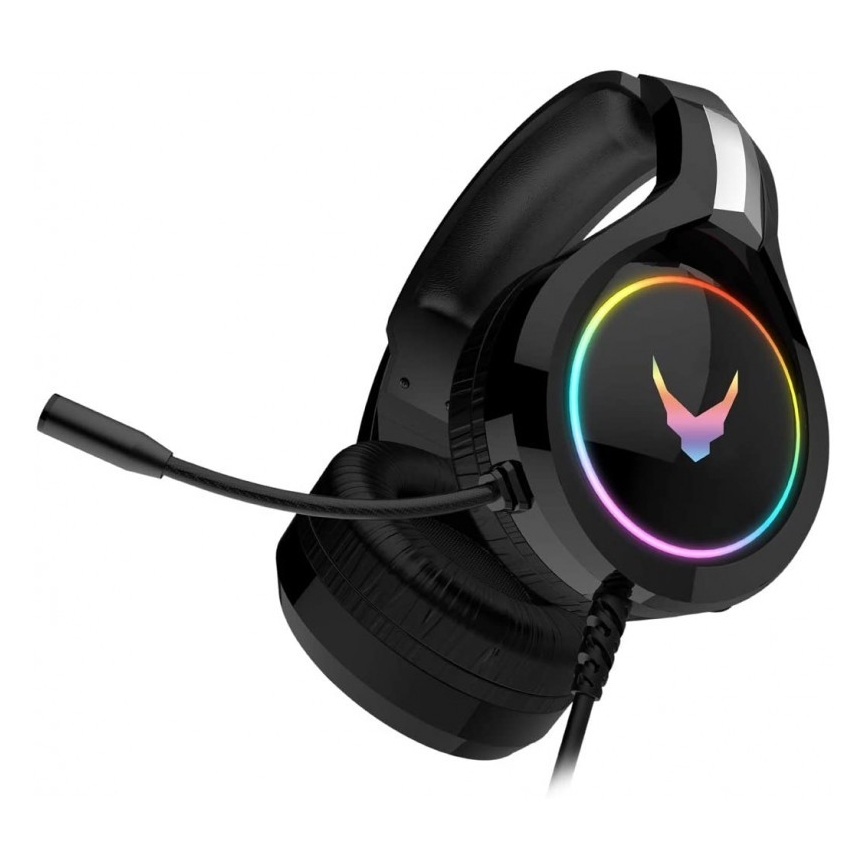 VARR GAMING RGB USB slušalice sa mikrofonom, crne