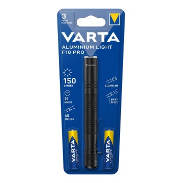 Varta 16606101421 - LED baterijska lampa ALUMINIJUM LIGHT LED/2xAAA