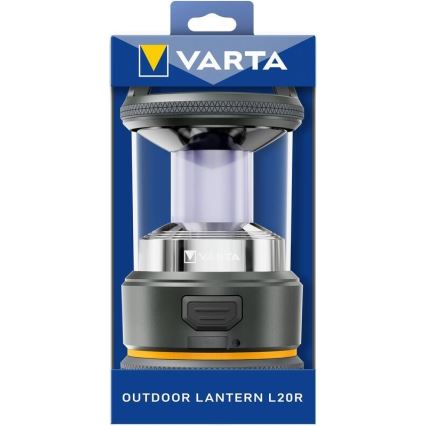 Varta 17550101111 - LED kamp svetiljka L20 LED/3,6V 2600 mAh IP54