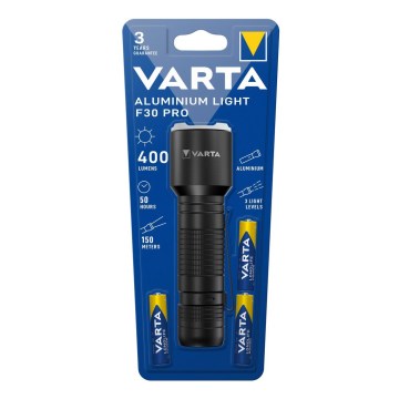 Varta 17608101421 - LED baterijska lampa ALUMINIJUM LIGHT LED/3xAAA