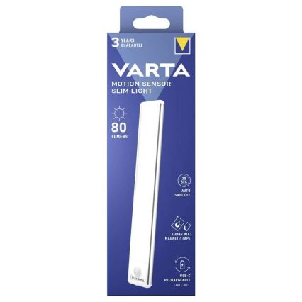 Varta 17624101111 - LED punjivo osvetljenje za nameštaj sa senzorom pokreta LED/5V 650 mAh