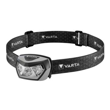 Varta 18650101401 - LED prigušiva punjiva lampa za glavu sa bežičnim punjenjem za sport i aktivnosti na otvorenom LED/5V 1800 mAh IPX7