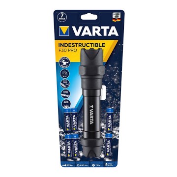 Varta 18714101421 - LED baterijska lampa INDESTRUCTIBLE LED/6W/6xAA