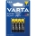 Varta 2003 - 4 kom Cink-ugljena baterija SUPER HEAVY DUTY AAA 1,5V
