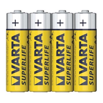 Varta 2006 - 4 kom cink-ugljena baterija SUPERLIFE AA 1,5V SUPERLIFE