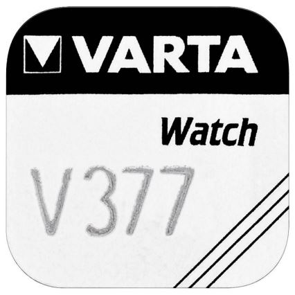 Varta 3771 - 1 kom Srebrno-oksidna dugmićasta baterija V377 1,5V
