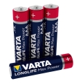 Varta 4703101404 - 4 kom. alkalne baterije LONGLIFE AAA 1,5V