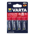 Varta 4706101404 - pakovanje od 4 alkalne baterije LONGLIFE AA 1,5 V