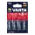 Varta 4706101404 - pakovanje od 4 alkalne baterije LONGLIFE AA 1,5 V