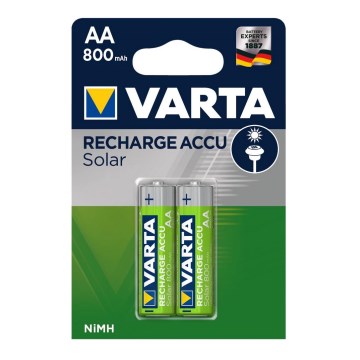 Varta 56736 - 2 kom Punjive baterije SOLAR ACCU AA NiMH/800mAh/1,2V